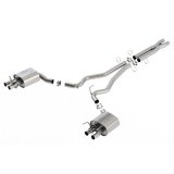 Ford Performance Parts Exhaust Systems M-5200-MSS System, Cat-back, Dual, Stainless Steel, Natural, Split Rear Exit, Ford, 5.2L, Kit thumbnail 2