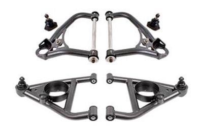 BMR Suspension - Control Arms for 1967-1969 CAMARO, FIREBIRD, 1969-1974 NOVA AAK312H A-arm kit, upper (AA027H) and lower (AAL311H)