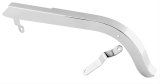 Biker's Choice Custom Thin-Style Chain Guards 490190 Powersports Guards, Upper Guard, Thin, Steel, Chrome, Harley-Davidson®, Each thumbnail 1