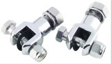 Biker's Choice Rear Footpeg Clevis 150860 Foot Peg Mounts, Clevis, Rear, Steel, Chrome, Harley-Davidson®, Pair thumbnail 1