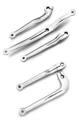 Biker's Choice Shift Levers 490816 Foot Control, Lever, Steel, Chrome Plated, Harley-Davidson®, Each thumbnail 1