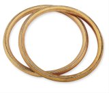 Biker's Choice Round Copper Exhaust Gaskets 491252 Manifold Gaskets, Port, Copper, Harley-Davidson®, Pair thumbnail 1