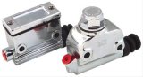 Biker's Choice Handlebar Master Cylinders 490745 Cylinder, Handlebar, Aluminum, Chrome, Brake Lever, Harley-Davidson®, Each thumbnail 1