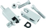 Biker's Choice Passenger Peg Mounts 492863 Foot Mounts, Passenger, Rear, Aluminum, Chrome, Harley-Davidson®, Pair thumbnail 3