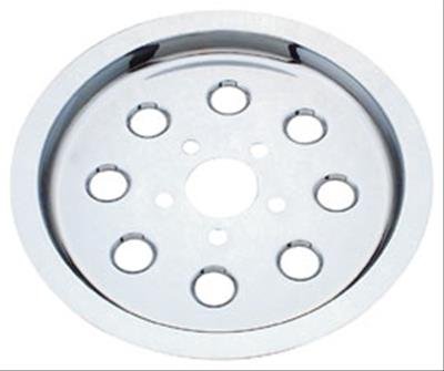 Biker's Choice Belt Drive Pulley Covers 493425 Exterior Trim Accents, Cover, Steel, Chrome, Harley-Davidson®, Each