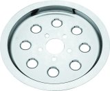 Biker's Choice Belt Drive Pulley Covers 493425 Exterior Trim Accents, Cover, Steel, Chrome, Harley-Davidson®, Each thumbnail 2
