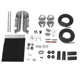 Biker's Choice Saddle Bag Mounts and Accessories 492199 luggage accessories COMPLETE SADDLEBAG LATCH KIT CHR thumbnail 1