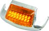 Biker's Choice Fender Tip Lights 491275 Light, Clear Bulb, Amber Lens, Chrome Housing, Harley-Davidson®, Each thumbnail 4
