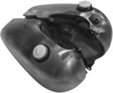 Biker's Choice Flatside Gas Tanks 488807 Fuel Tank, Flatside, 5.0 Gallons Capacity, Steel, Natural, Harley-Davidson®, Each thumbnail 1