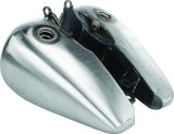 Biker's Choice Flatside Gas Tanks 488807 Fuel Tank, Flatside, 5.0 Gallons Capacity, Steel, Natural, Harley-Davidson®, Each thumbnail 2