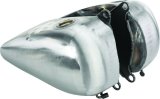 Biker's Choice Flatside Gas Tanks 488807 Fuel Tank, Flatside, 5.0 Gallons Capacity, Steel, Natural, Harley-Davidson®, Each thumbnail 7