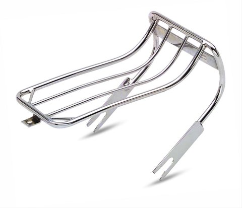 Biker's Choice Luggage Racks 490155 Rack, Steel, Chrome, Harley-Davidson®, Each