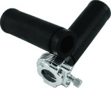 Biker's Choice Throttle Sleeves 492701 CHR THROTTLE ASSY W/GRIPS thumbnail 2