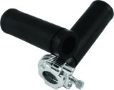Biker's Choice Throttle Sleeves 492701 CHR THROTTLE ASSY W/GRIPS thumbnail 3