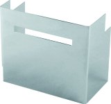 Biker's Choice Battery Side Covers 490075 Cover, Steel, Chrome, Harley-Davidson®, Each thumbnail 2