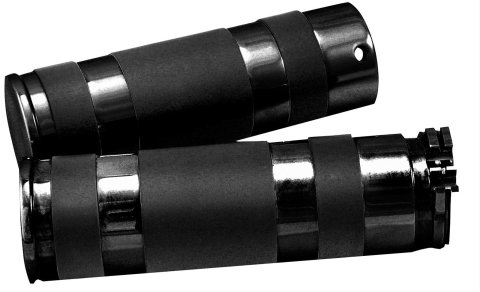 Biker's Choice Replacement Cushion Grip Covers 492449 Covers, Cushion, Replacement, Foam, Black, Pair