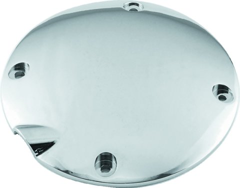 Biker's Choice Derby Covers 490265 Clutch Housing Cover, Derby, Aluminum, Chrome, Harley-Davidson®, Each thumbnail 2