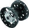 Biker's Choice Black Star Hubs 490659 Wheel Hub, Star, Aluminum, and Chrome, Harley-Davidson®, Each thumbnail 4