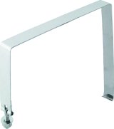 Biker's Choice Battery Hold-Down Straps 490103 Hold-Down, Strap Style, Stainless Steel, Natural, Harley-Davidson®, Each thumbnail 2