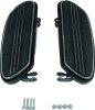 Biker's Choice Floorboards 491325 Floorboards, Raised Tri-line Style, Aluminum, Black Anodized, Harley-Davidson®, Pair thumbnail 4
