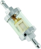 Biker's Choice Clear-View Glass Fuel Filter with 0.250 in. Inlet Size 603516 Filter, Clear-View, Inline, Housing, Sintered Bronze Element, Hose Barb Inlet/Outlet thumbnail 3
