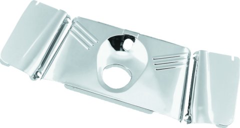 Biker's Choice Fork Tins 491363 Tins, Exterior Trim Accents, Bolt-on, Steel, Chrome, Harley-Davidson®, Kit thumbnail 2