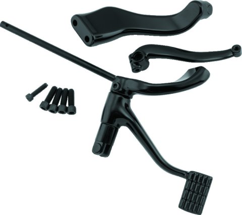 Biker's Choice Foot Peg Mounts 492094 Pegs XL MID-CONTROLS 2" EXT BLK BLK thumbnail 2
