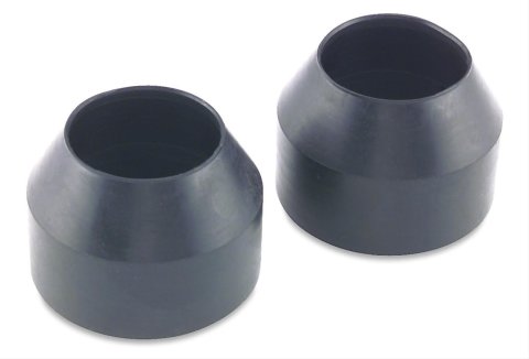Biker's Choice Fork Boots 490379 Boots, Rubber, Black Anodized, Harley-Davidson®, Pair thumbnail 2