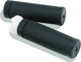 Biker's Choice OEM-Style Replacement Grips 491282 Grips, OEM Style Replacement, Rubber, Black, Twist, 1 in. Bar Diameter, Harley-Davidson®, Pair thumbnail 2