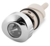 Biker's Choice Powersports Oil Caps and Dipsticks 488794 BLK FACE OIL TEMP GAUGE-SPORTY thumbnail 1