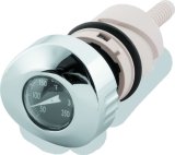 Biker's Choice Powersports Oil Caps and Dipsticks 488794 BLK FACE OIL TEMP GAUGE-SPORTY thumbnail 2