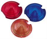 Biker's Choice Custom Bullet Light Replacement Lenses 492569 Lens, Part, Front, Plastic, Amber, Each thumbnail 1
