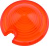 Biker's Choice Custom Bullet Light Replacement Lenses 492569 Lens, Part, Front, Plastic, Amber, Each thumbnail 4