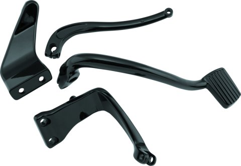 Biker's Choice Foot Peg Mounts 492000 Pegs DYNA MID-CONTROLS 2" EXT BLK BLK thumbnail 1