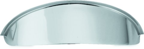 Biker's Choice Head Lamp Visors 490522 Visor, Half-Round, Steel, Chrome, 5.75 in. Diameter, Each thumbnail 3