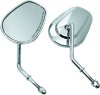 Biker's Choice Tapered Mirrors 482008 Side View Mirror TAPERED SHORT STEM MIRRORS CHR CHR thumbnail 2