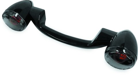 Biker's Choice Rear Turn Signals and Bars 491159 Signal Bar, Smoke Lens, Steel, Black, Harley-Davidson®, Pair thumbnail 3