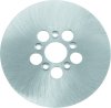 Biker's Choice Standard Brake Rotors 492512 Rotor, Standard, Solid Surface, Steel, Natural, Harley-Davidson®, Each thumbnail 4