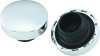 Biker's Choice High Top Screw-In Gas Caps 490435 Fuel Tank Cap, Top, Screw-In, Vented, Plastic, Chrome, Right Side, Harley-Davidson®, Each thumbnail 4
