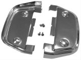 Biker's Choice Undercovers for Passenger Floorboards 490638 Floorboard Components, Floorboards, Chrome, Harley-Davidson®, Pair thumbnail 1