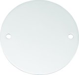 Biker's Choice Flat Ignition Covers 488756 Cover, Flat, Steel, Chrome, Harley-Davidson®, Each thumbnail 2