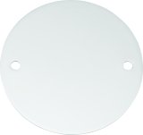 Biker's Choice Flat Ignition Covers 488756 Cover, Flat, Steel, Chrome, Harley-Davidson®, Each thumbnail 3