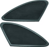 Biker's Choice Powersports Fuel Tank Covers 482999 LEGACY GAS TANK RUBBER PADS BLK thumbnail 2