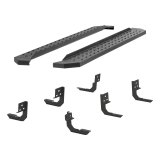 Aries Automotive RidgeStep Running Boards for 2011-2018 1500, 2019-2024 1500 CLASSIC, 2009-2010 RAM - 2055514 Boards, Carbon Steel, Black Powdercoated, Textured, 6 1/2 in. Boards, 75.00 in. Length, Dodge, Pair thumbnail 5