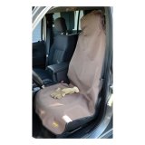 Aries Automotive Seat Defenders 3142-18 Cover, Defender, Bucket, Highback, 600-denier, Brown, Each thumbnail 2