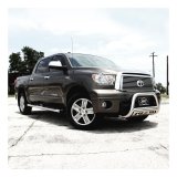 Aries Automotive 3 in. Bull Bars for 2008-2021 SEQUOIA, 2007-2021 TUNDRA - 35-2004 Grille Guard, Bar, in., Stainless Steel, Polished, Toyota, Each thumbnail 1