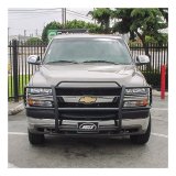 Aries Automotive Grille Guards for 2001-2002 SILVERADO 3500, 2500 HD, 1999-2002 - 4050 Guard, Brush Guard, Steel, Black Powdercoated, Chevy, Each thumbnail 1