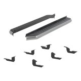Aries Automotive AeroTread Running Boards for 2014-2024 4RUNNER - 2051027 Boards, Aluminum/Stainless Steel, Polished, Full Length, 67.00 in. Length, Toyota, Pair thumbnail 4