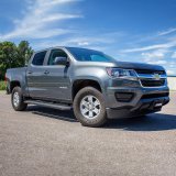 Aries Automotive RidgeStep Running Boards 2055533 Boards, Carbon Steel, Black Powdercoated, Textured, 6 1/2 in. Boards, 85.00 in. Length, Chevrolet, GMC, Pair thumbnail 2