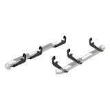 Aries Automotive 3 in. Round Side Bars 204051-2 Step Bars, Diameter, Stainless Steel, Polished, Chevy, GMC, Pair thumbnail 4